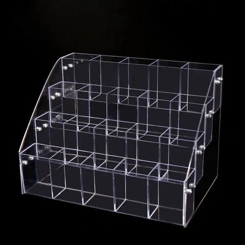 Clear acrylic tier - clear, display