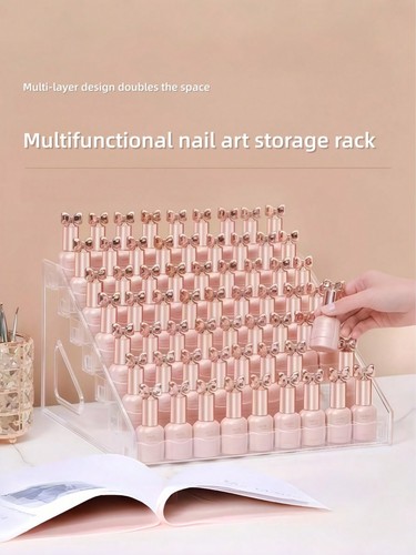 Acrylic nail polish display - nail,