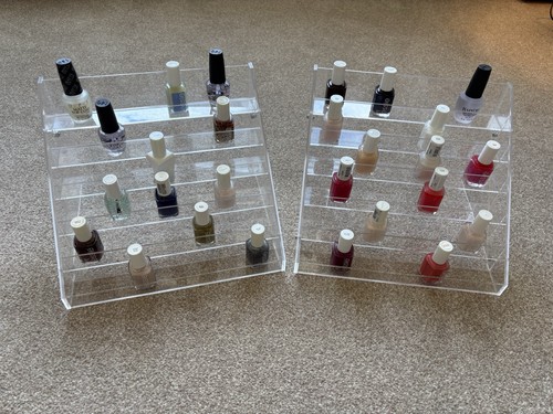 Two acrylic nail varnish - two,