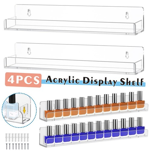 Pack clear wall mounted - 4-pack,