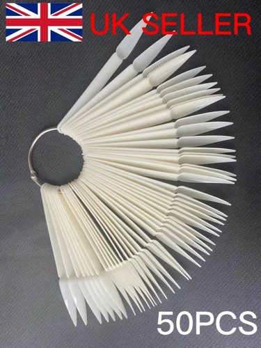 50pcs nail sample sticks - 50pcs,