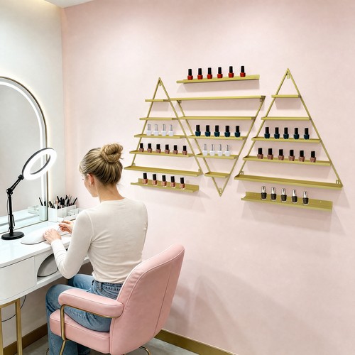 Tier wall mounted salon - tier, wall-mounted salon
