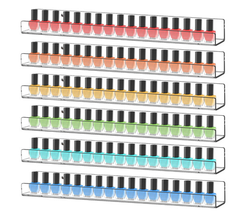 Pack acrylic nail polish - 6,