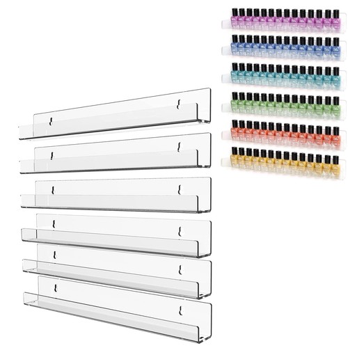 Acrylic wall nail - 6x, polish