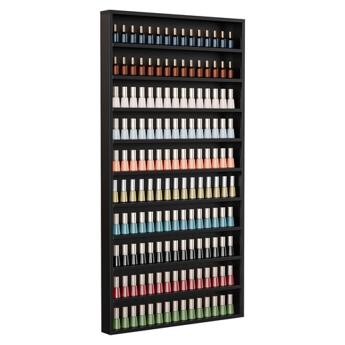 Tier wall mounted - mounted, black